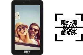 Comment lire les codes QR sur un Sky-Devices SKY Platinum 7-0 ?