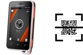 Comment lire les codes QR sur un Sony Ericsson Xperia active ?