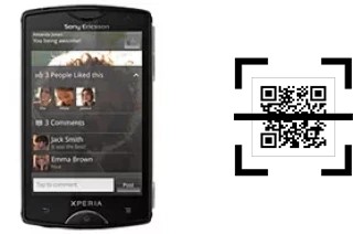 Comment lire les codes QR sur un Sony Ericsson Xperia mini ?