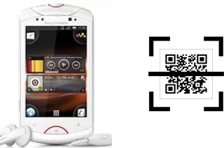 Comment lire les codes QR sur un Sony Ericsson Live with Walkman ?