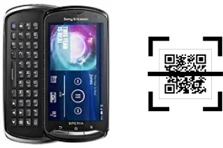 Comment lire les codes QR sur un Sony Ericsson Xperia pro ?