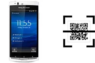 Comment lire les codes QR sur un Sony Ericsson Xperia Arc S ?