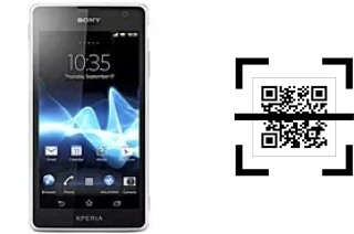 Comment lire les codes QR sur un Sony Xperia GX SO-04D ?