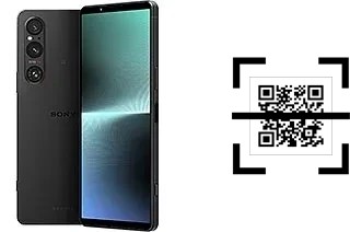 Comment lire les codes QR sur un Sony Xperia 1 V ?