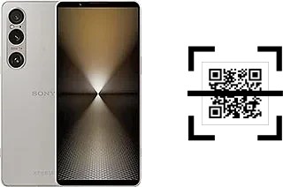 Comment lire les codes QR sur un Sony Xperia 1 VI ?