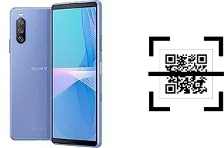 Comment lire les codes QR sur un Sony Xperia 10 III ?