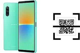 Comment lire les codes QR sur un Sony Xperia 10 IV ?