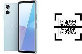 Comment lire les codes QR sur un Sony Xperia 10 VI ?