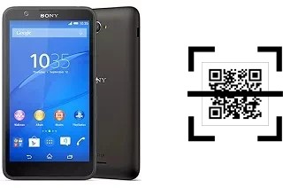 Comment lire les codes QR sur un Sony Xperia E4 ?