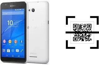 Comment lire les codes QR sur un Sony Xperia E4g Dual ?