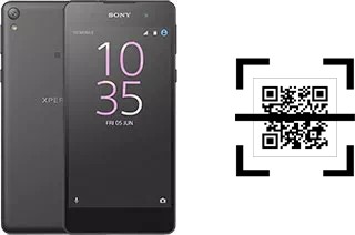 Comment lire les codes QR sur un Sony Xperia E5 ?