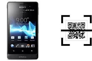 Comment lire les codes QR sur un Sony Xperia go ?