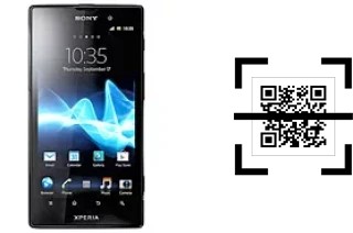 Comment lire les codes QR sur un Sony Xperia ion HSPA ?