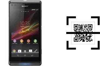 Comment lire les codes QR sur un Sony Xperia L ?