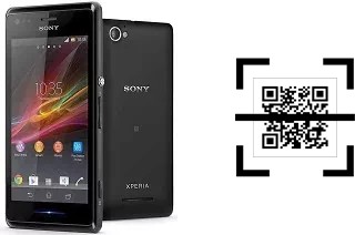 Comment lire les codes QR sur un Sony Xperia M ?