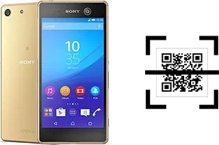 Comment lire les codes QR sur un Sony Xperia M5 ?