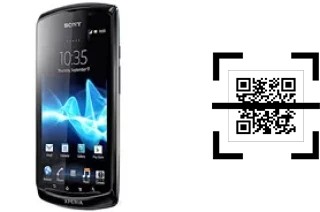 Comment lire les codes QR sur un Sony Xperia neo L ?