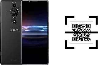 Comment lire les codes QR sur un Sony Xperia Pro-I ?