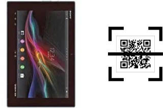 Comment lire les codes QR sur un Sony Xperia Tablet Z Wi-Fi ?