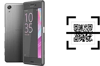 Comment lire les codes QR sur un Sony Xperia X Performance ?