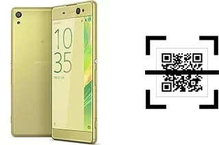 Comment lire les codes QR sur un Sony Xperia XA Ultra ?