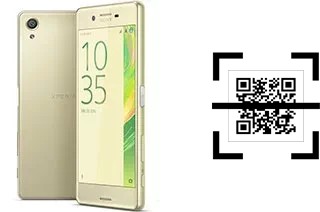 Comment lire les codes QR sur un Sony Xperia X ?