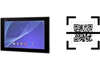 Comment lire les codes QR sur un Sony Xperia Z2 Tablet LTE ?