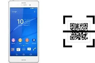 Comment lire les codes QR sur un Sony Xperia Z3 Dual ?