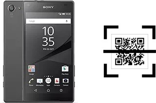 Comment lire les codes QR sur un Sony Xperia Z5 Compact ?