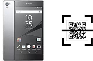 Comment lire les codes QR sur un Sony Xperia Z5 Premium Dual ?