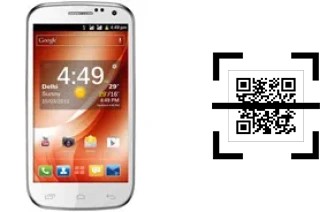 Comment lire les codes QR sur un Spice Mi-450 Smartflo Ivory ?