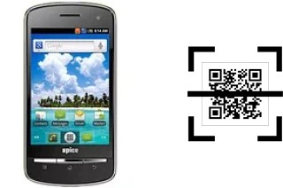 Comment lire les codes QR sur un Spice Mi-350 ?