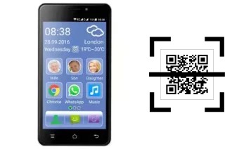 Comment lire les codes QR sur un Switel eSmart M2 ?