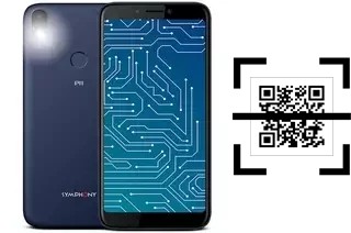 Comment lire les codes QR sur un Symphony P11 ?