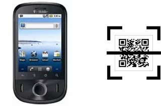 Comment lire les codes QR sur un T-Mobile Comet ?