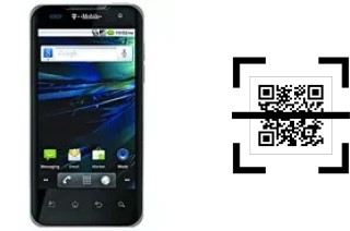 Comment lire les codes QR sur un T-Mobile G2x ?