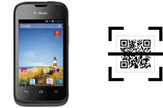 Comment lire les codes QR sur un T-Mobile Prism II ?