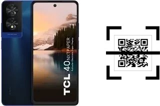 Comment lire les codes QR sur un TCL 40 NxtPaper ?