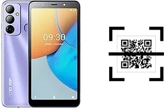 Comment lire les codes QR sur un Tecno Pop 6 Go ?