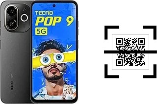 Comment lire les codes QR sur un Tecno Pop 9 ?