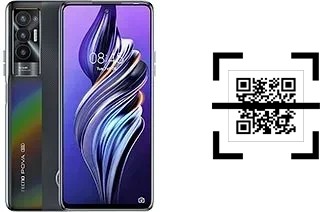 Comment lire les codes QR sur un Tecno Pova 5G ?