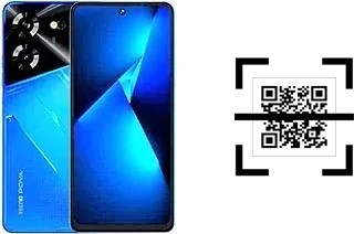 Comment lire les codes QR sur un Tecno Pova 5 ?