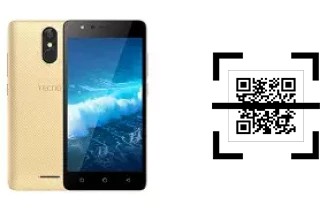 Comment lire les codes QR sur un Tecno WX3F LTE ?