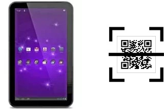 Comment lire les codes QR sur un Toshiba Excite 13 AT335 ?