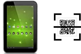 Comment lire les codes QR sur un Toshiba Excite 7.7 AT275 ?