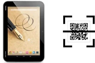 Comment lire les codes QR sur un Toshiba Excite Write ?