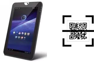 Comment lire les codes QR sur un Toshiba Thrive ?