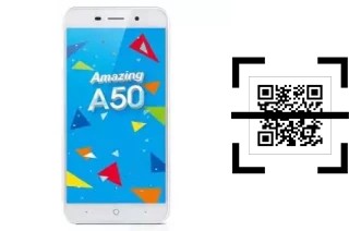 Comment lire les codes QR sur un TWM Amazing A50 ?