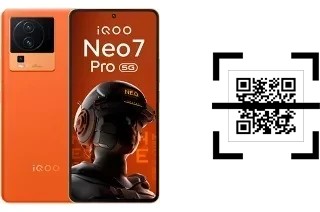 Comment lire les codes QR sur un vivo iQOO Neo 7 Pro ?