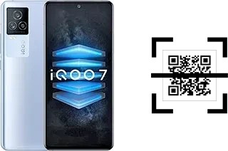 Comment lire les codes QR sur un vivo iQOO 7 ?